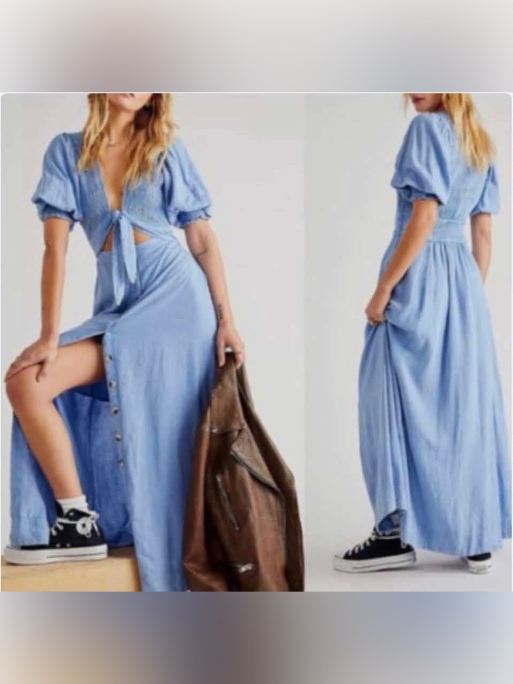 Free People String of Hearts Maxi Dress